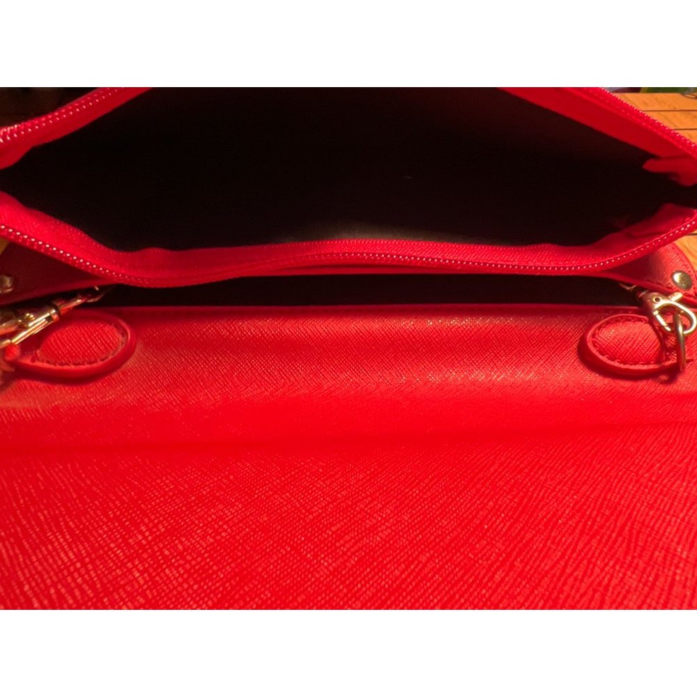 Magazine Cover Handbag Red Lipstick Bag Crossbody Novelty Purse - Picture 7 of 7